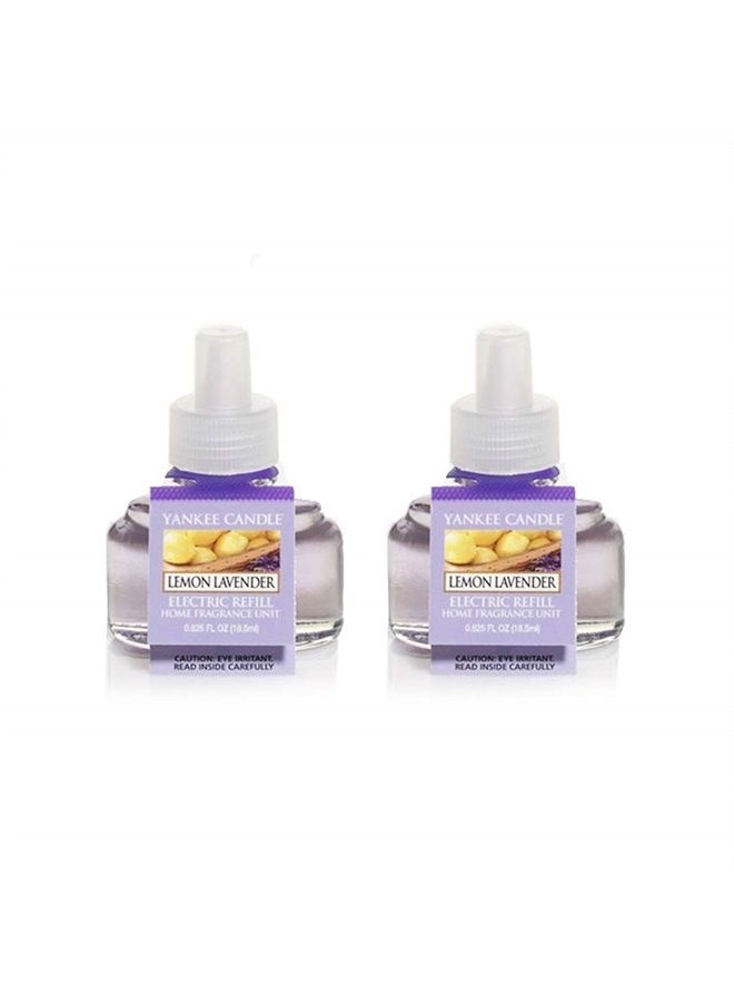 Lemon Lavender 2-Pack Scent Plug Refills Set of 2 Bottles 0.625 oz Each