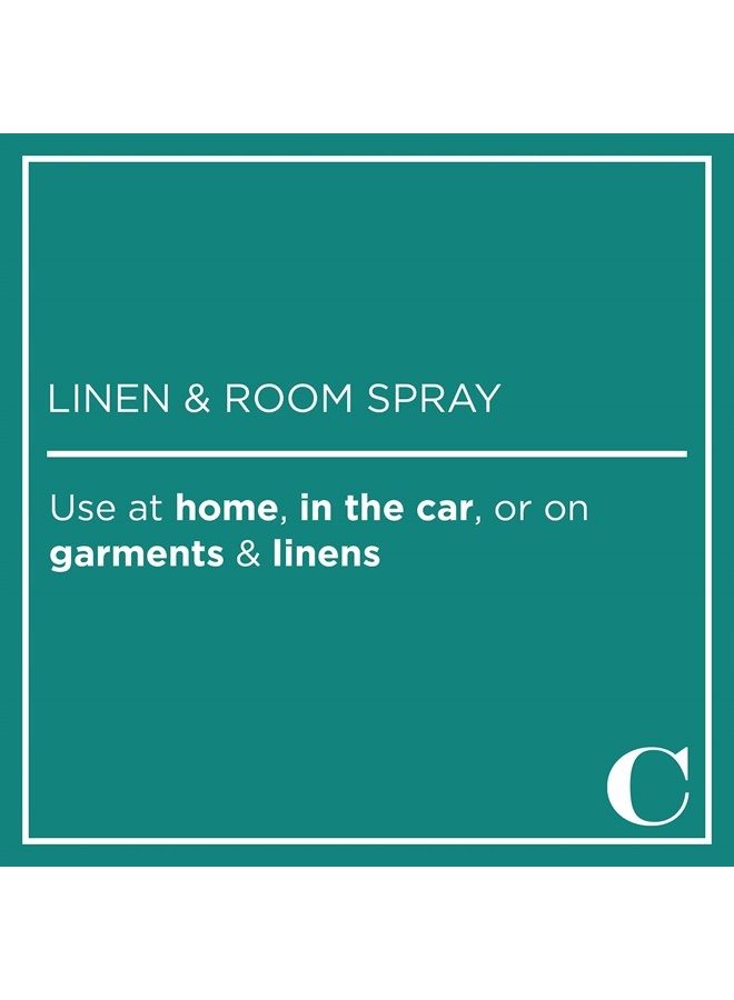 Linen and Room Spray Air Freshener, Made with Essential Oils, Plant-Derived and Other Thoughtfully Chosen Ingredients, Ginger Pomelo Scent, 16 oz (Packaging May Vary), 666567