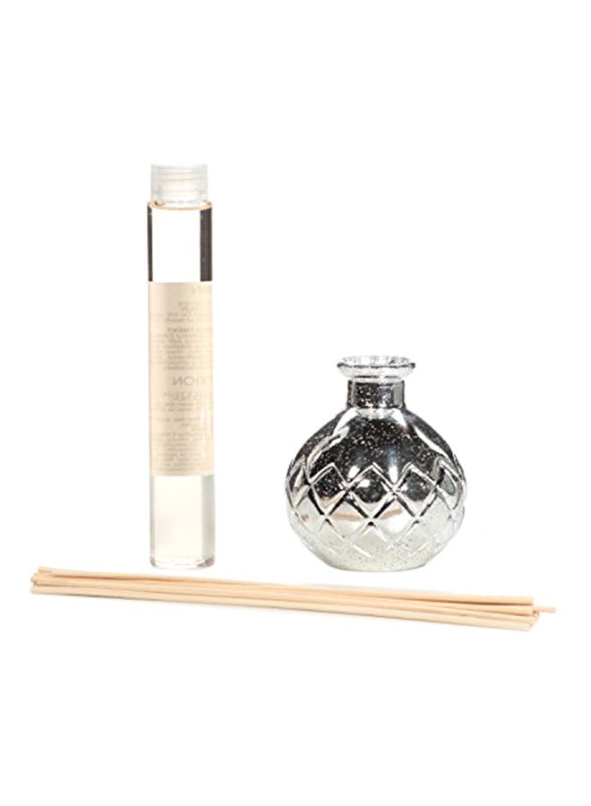 Aromatherapy Lavender Diffuser Oil with Ceramic Bottle Multicolour 3.54X4.72X10.24 inch
