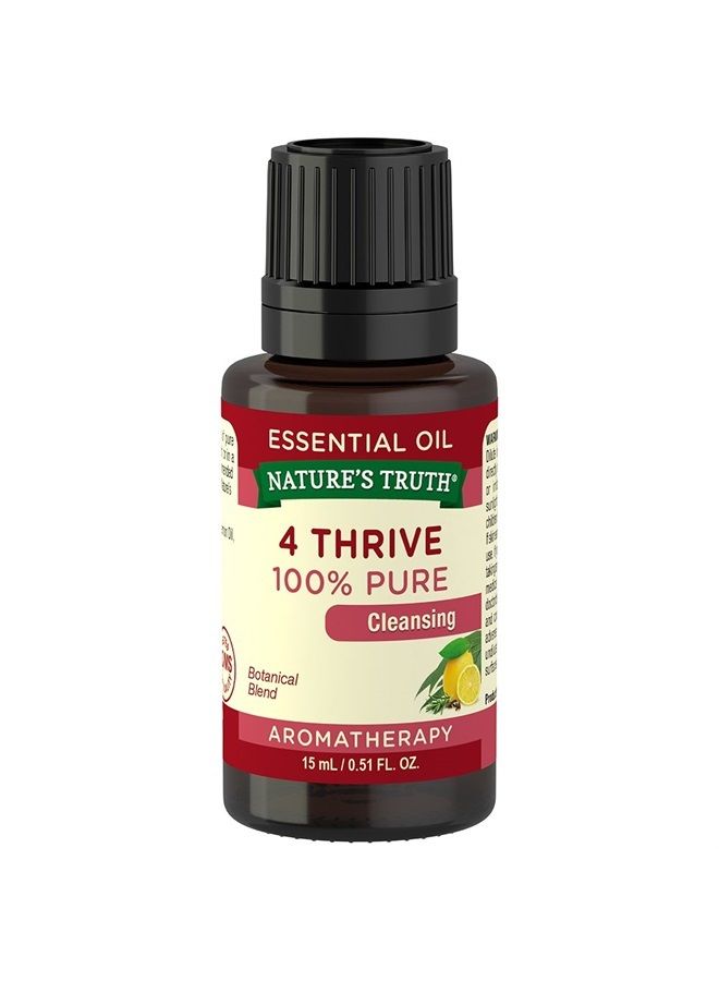Vitamins Essential Oil, 4 Thrive, 0.51 Fluid Ounce