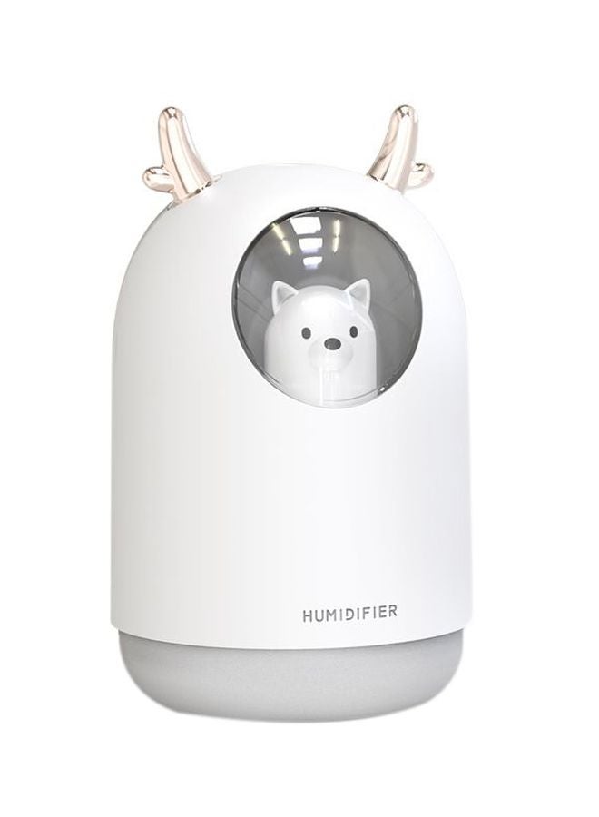 Cute Pet Ultrasonic Aroma Air Diffuser With USB Port 2 W White/Grey/Silver