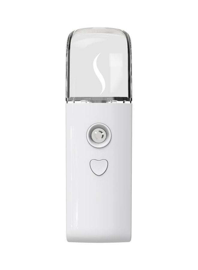 Handheld Portable Nano Facial Mist Sprayer Deep Moisturizing Mini Humidifier 20ml White