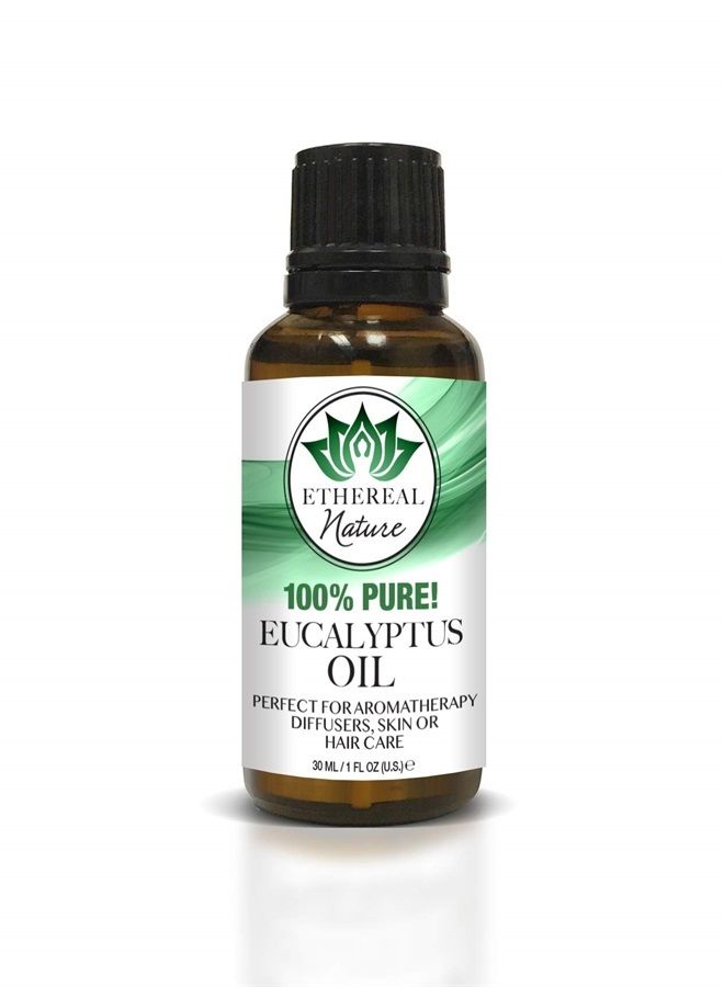 100% Pure Oil, Eucalyptus, 1 Fluid Ounce (30 ml)