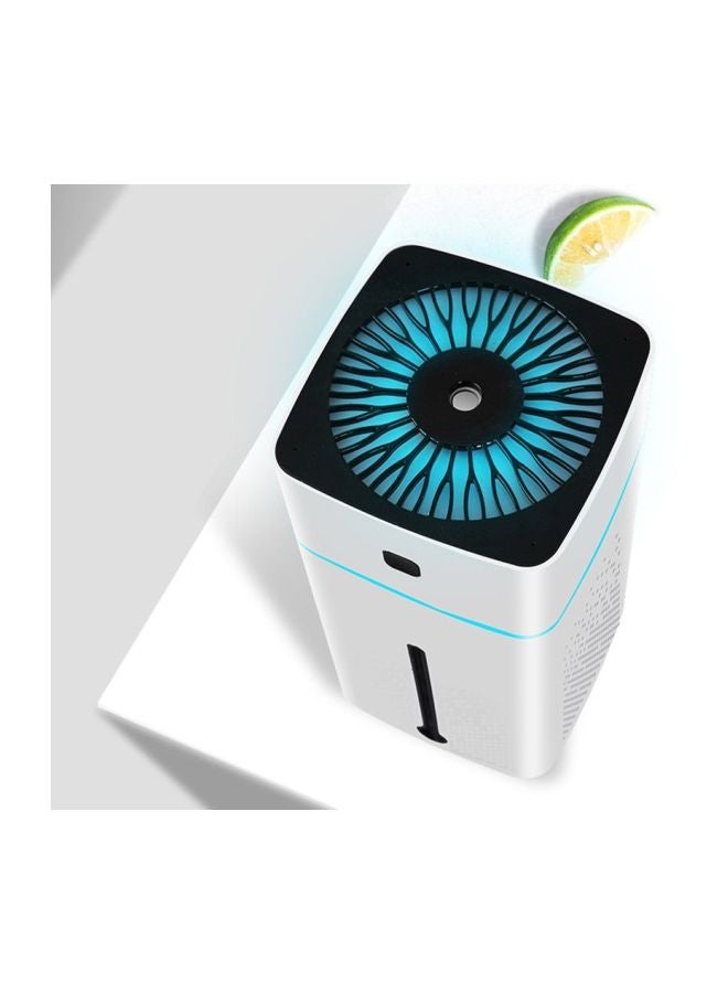 Portable Air Humidifier With LED Night Lamp 3W White/Black