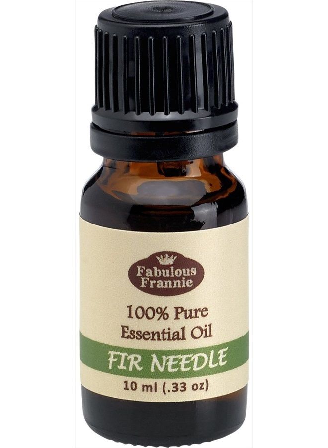Fir Needle 100% Pure, Undiluted Essential Oil Therapeutic Grade - 10 ml. Great for Aromatherapy!