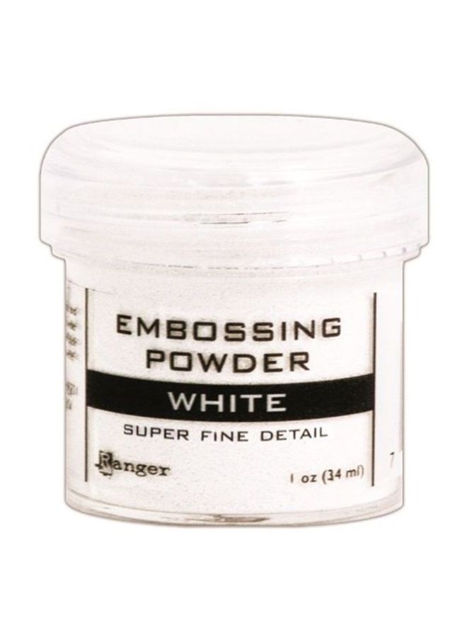 Embossing Powder, .60 oz, White