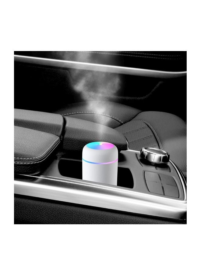 USB Air Humidifier With LED Light White