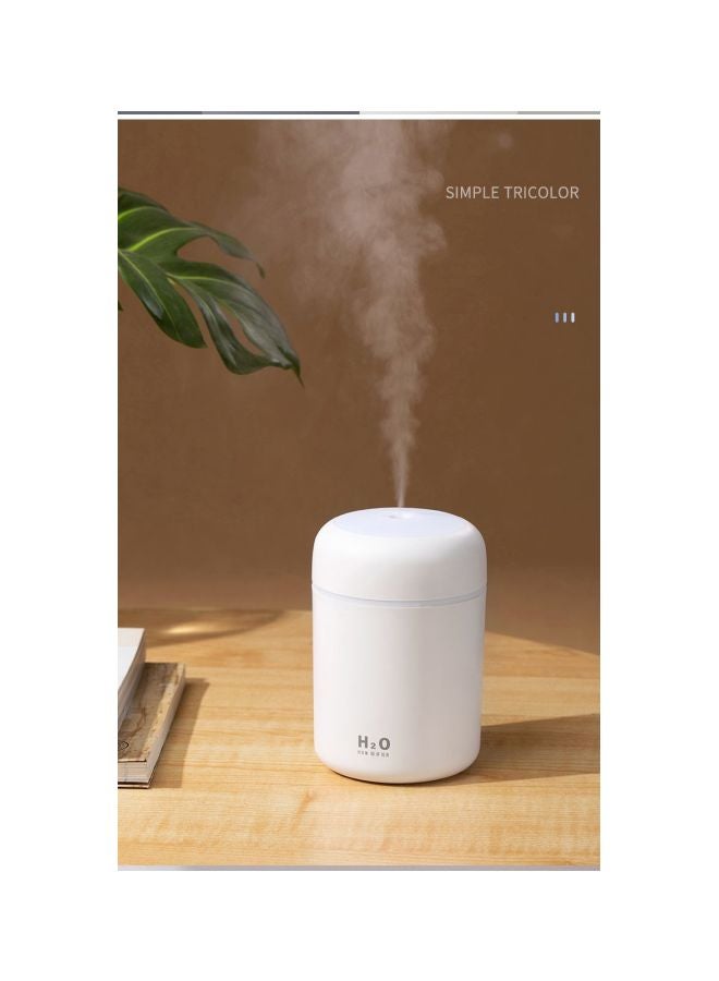 USB Air Humidifier With LED Light White