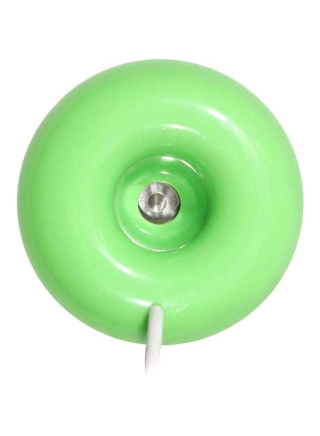 Portable Donuts Shaped USB Air Humidifier 1.5 W Green/Clear
