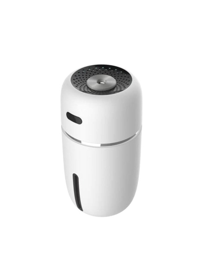 Ultrasonic Air Humidifier 200ML White/Black