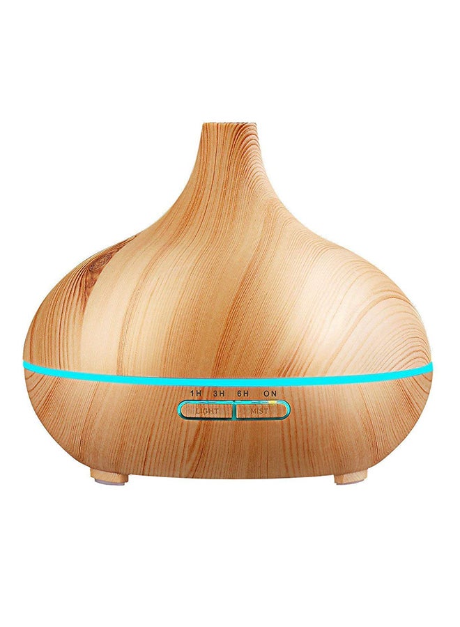 Aroma Ultrasonic Essential Oil Diffuser Humidifier Brown