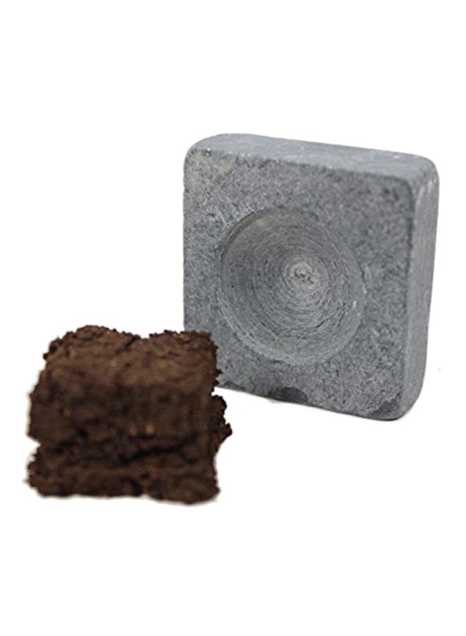 Irish Turf/Peat Incense And 1.5 Inch Sq Burner Plate, Beige