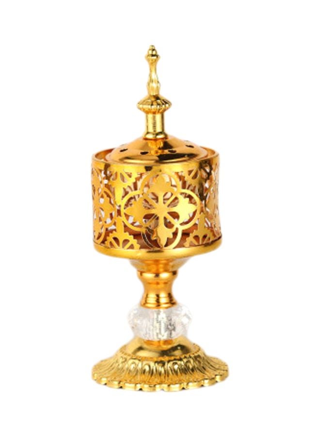 Incense Holder Gold 12x8cm