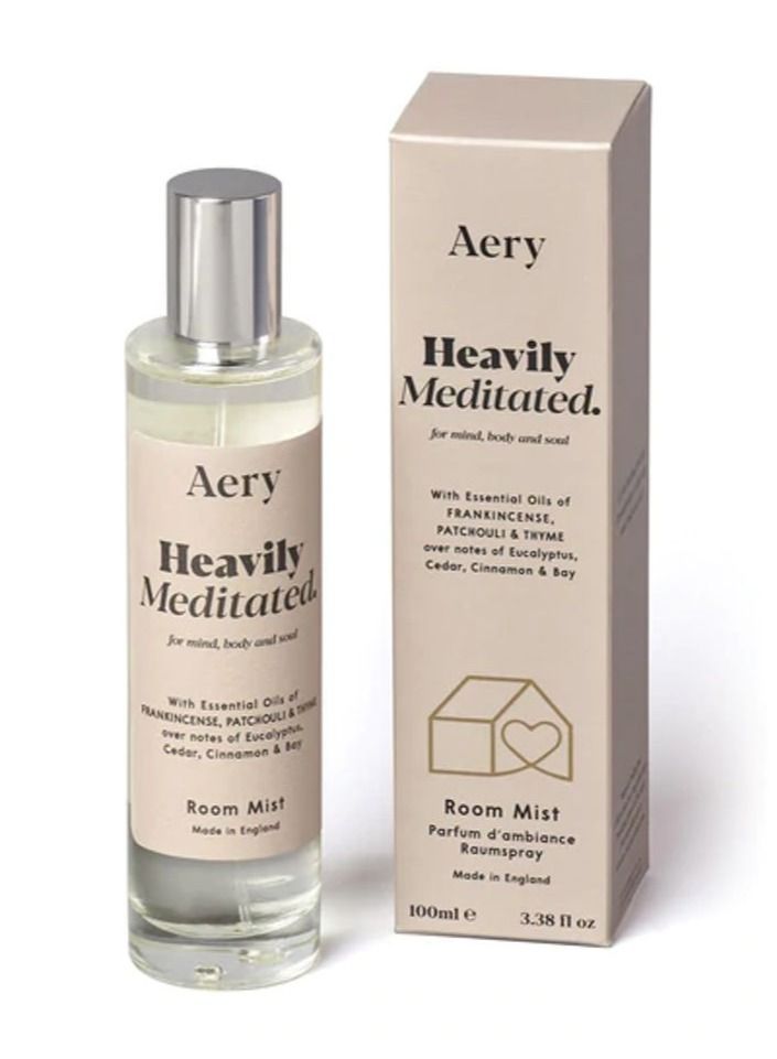 Aery Living Heavily Meditated Room Spray Frankincense Patchouli And Thyme