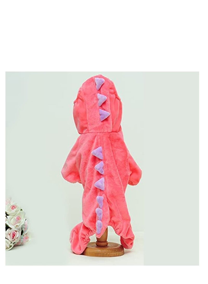 Dog Cat Dinosaur Costumes Pet Costume Pet Halloween Cosplay Dress Funny Dinosaur Costume Pet Dinosaur Hoodie for Small Dogs