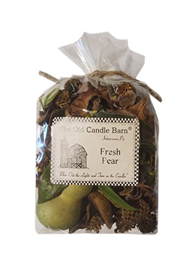 Fresh Pear Potpourri - Perfect For Spring, Summer, Fall, and Winter Decoration or Bowl Filler Multicolour 3X5X4 inch