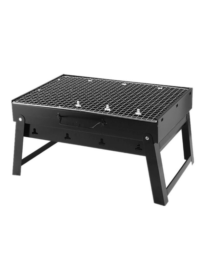 Stainless Steel Charcoal Grill Black 35x27x20centimeter