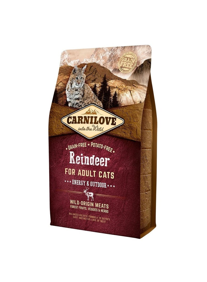 Carnilove Reindeer For Adult Cats Brown 2kg