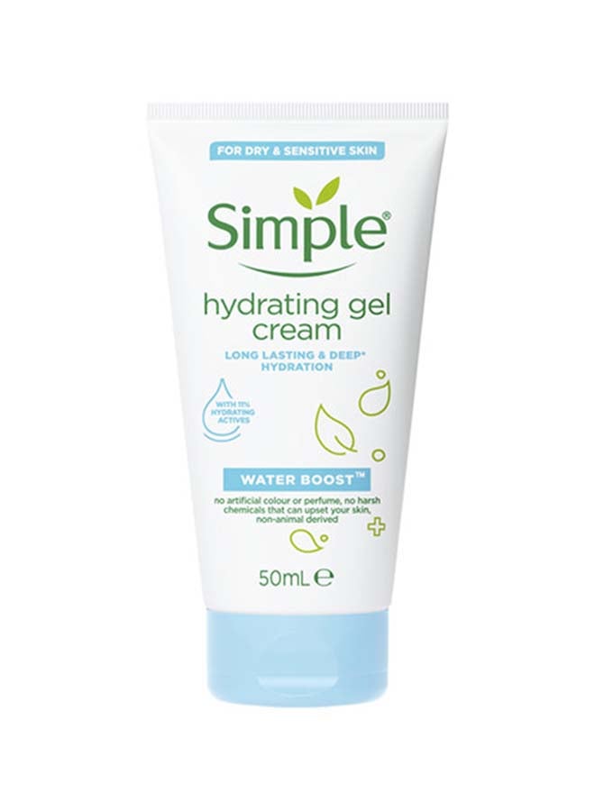 Waterboost Face Cream Hydrating Gel Long Lasting Deep Hydration 50ml