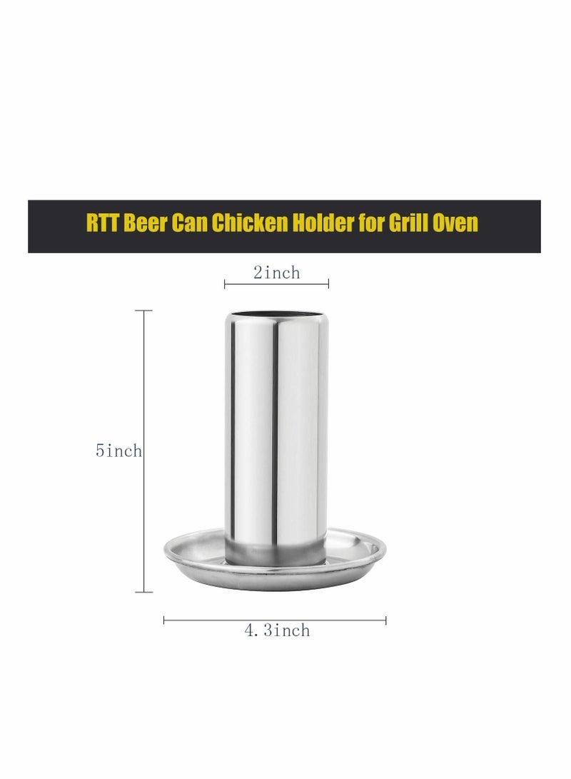 Can Chicken Holder for Grill Oven, Chicken Throne Whole Chicken Roaster With Canister