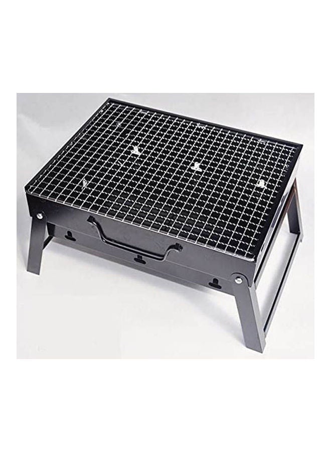 Foldable Portable Grill For Trips And Camping Black 35 x 28.2 x 10.8cm