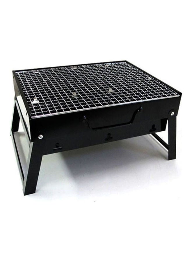 Portable  Foldable Charcoal Barbeque Grill Black