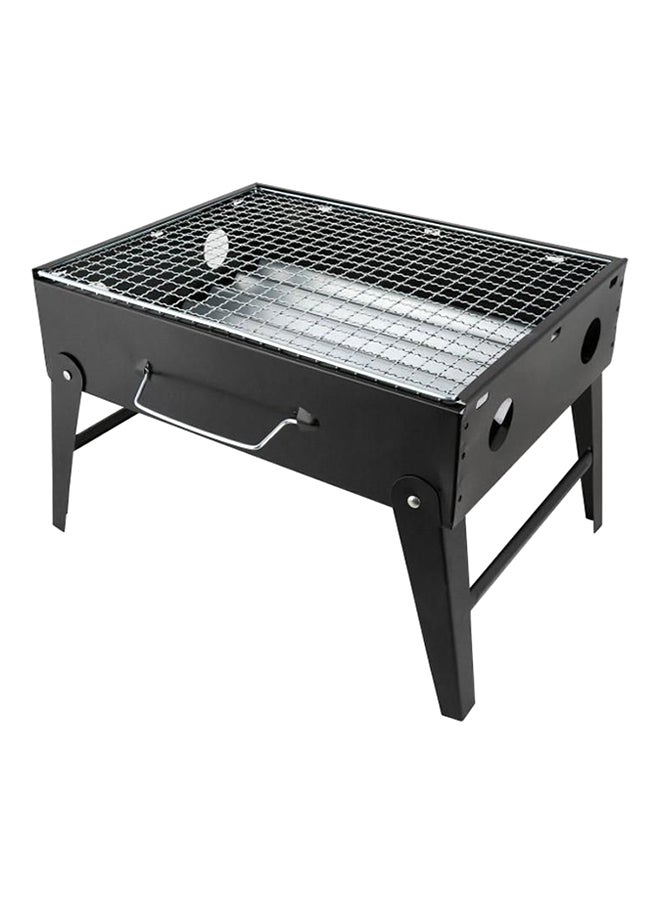 Foldable Barbeque Grill Black