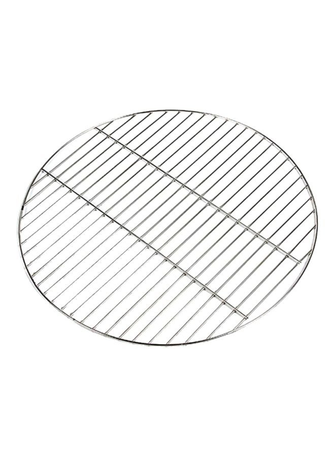 Stainless Steel Barbecue Grill Wire Silver 53x53cm