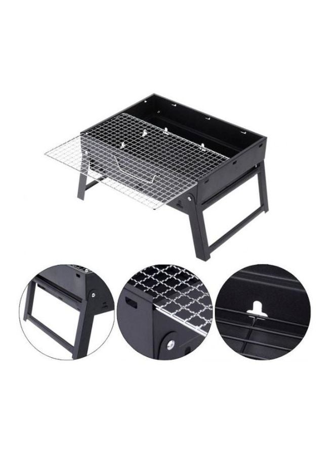 Portable And Foldable Grill Black