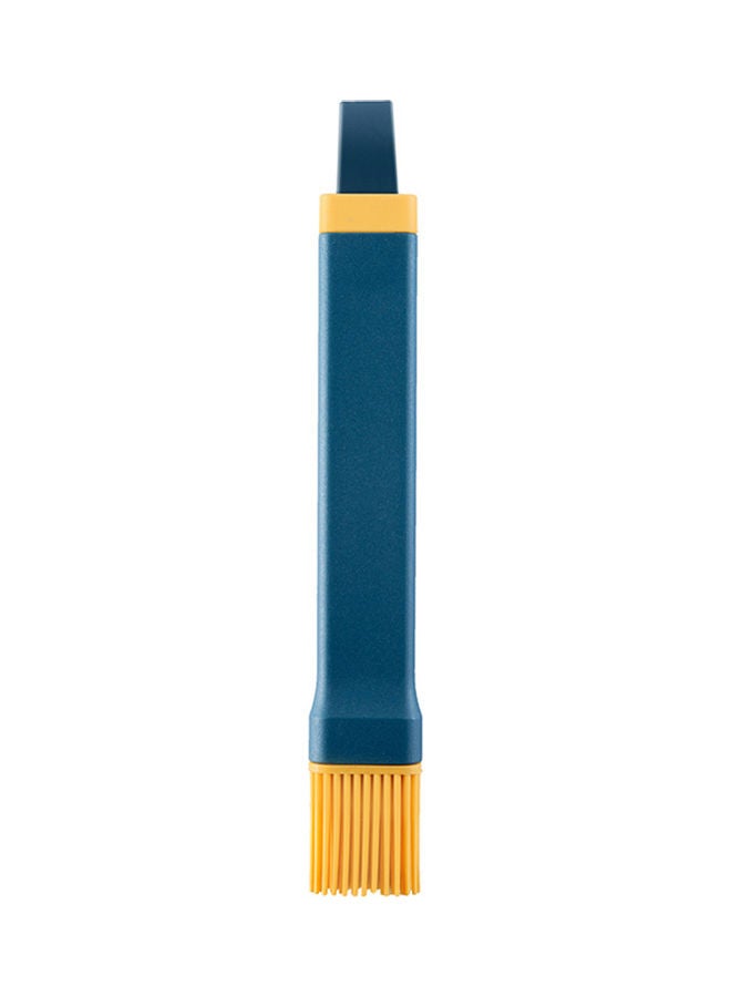 Silicone Heat Resistant Oil Brush Blue/Yellow 21x3cm