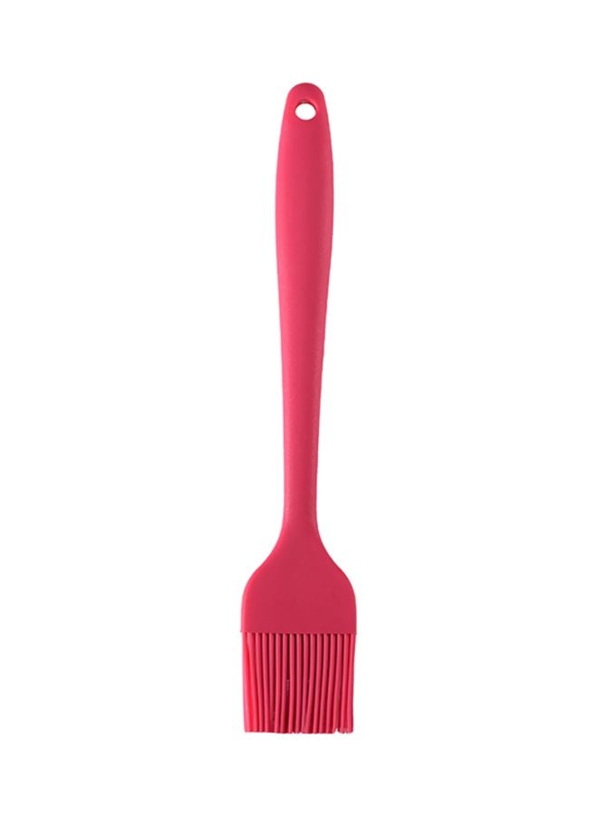 Heat Resistant Silicone Brush Rose Red