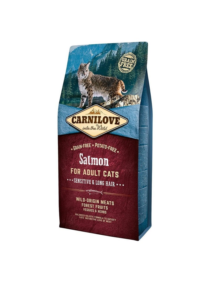 Carnilove Salmon For Adult Cats ( 6kg )