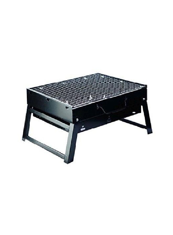 Portable BBQ Charcoal Grill Black