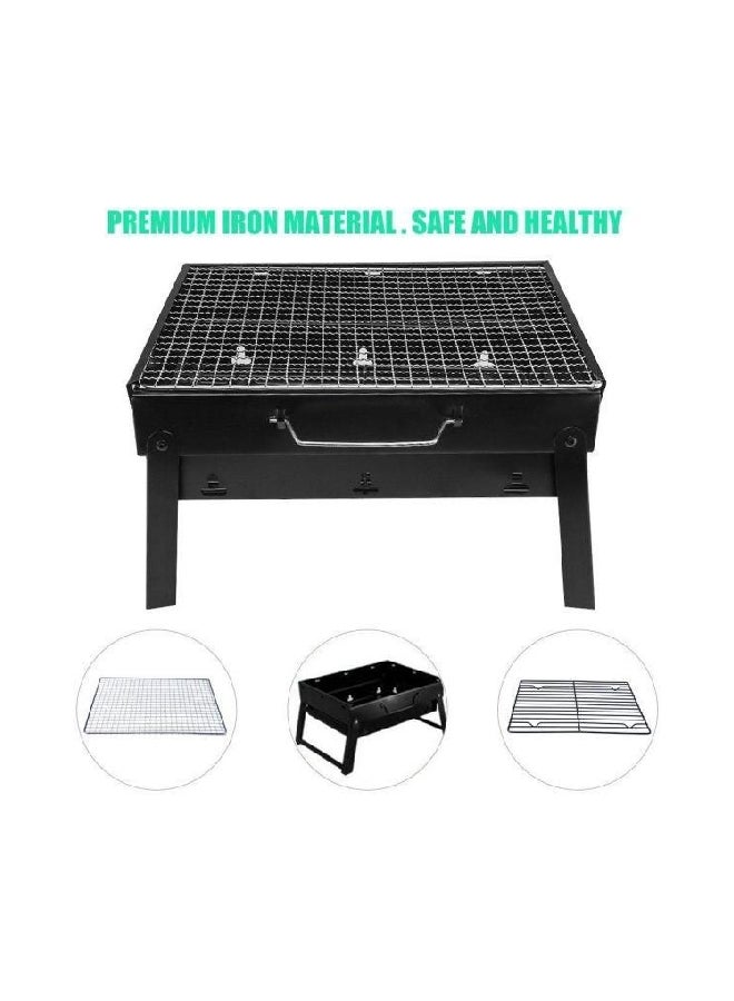 BBQ Charcoal Grill Black