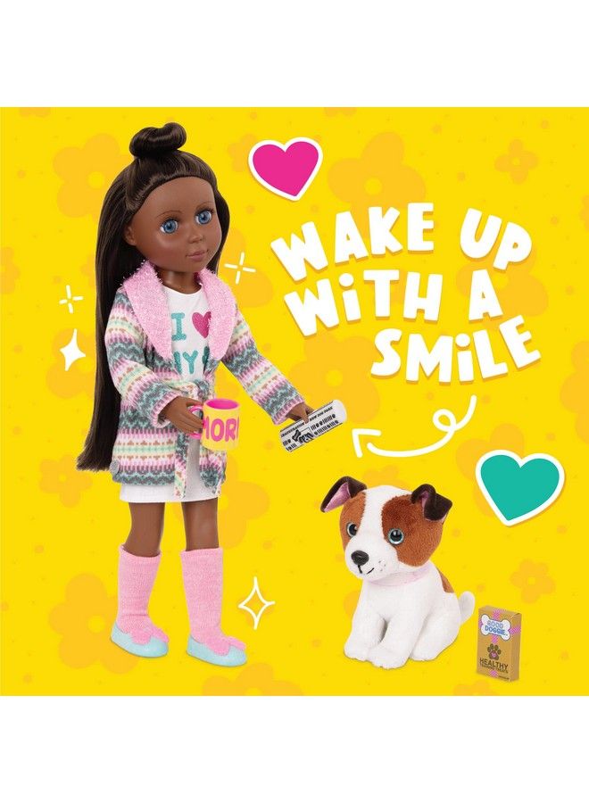 14Inch Doll Style Bundle 3 Fashion Outfits Rainbow Jacket Catears Sweater Dress Clothes & Accessories Gg Fashion Pack 3 Years +