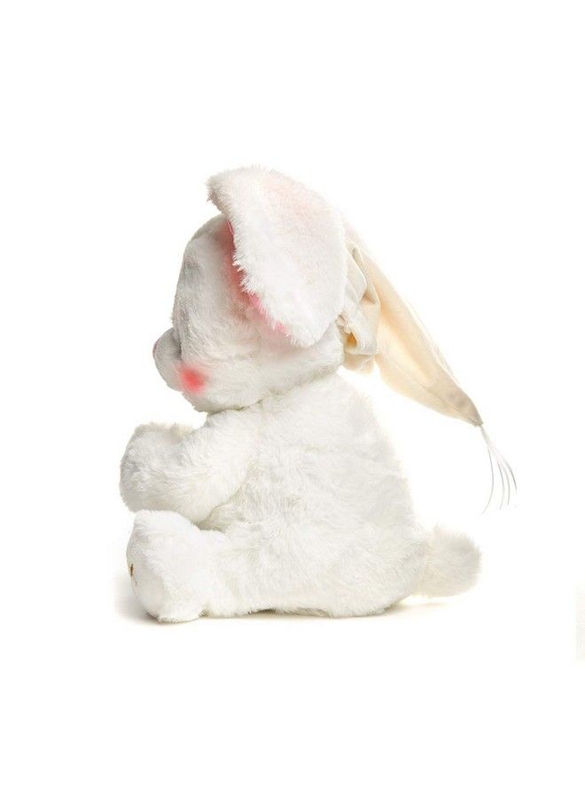 Paws For Prayer Bunny ; Animated Singing Bunny Stuffed Animal Plush Toy Prays Lights Up And Sings This Little Light Of Mine 10 Inches