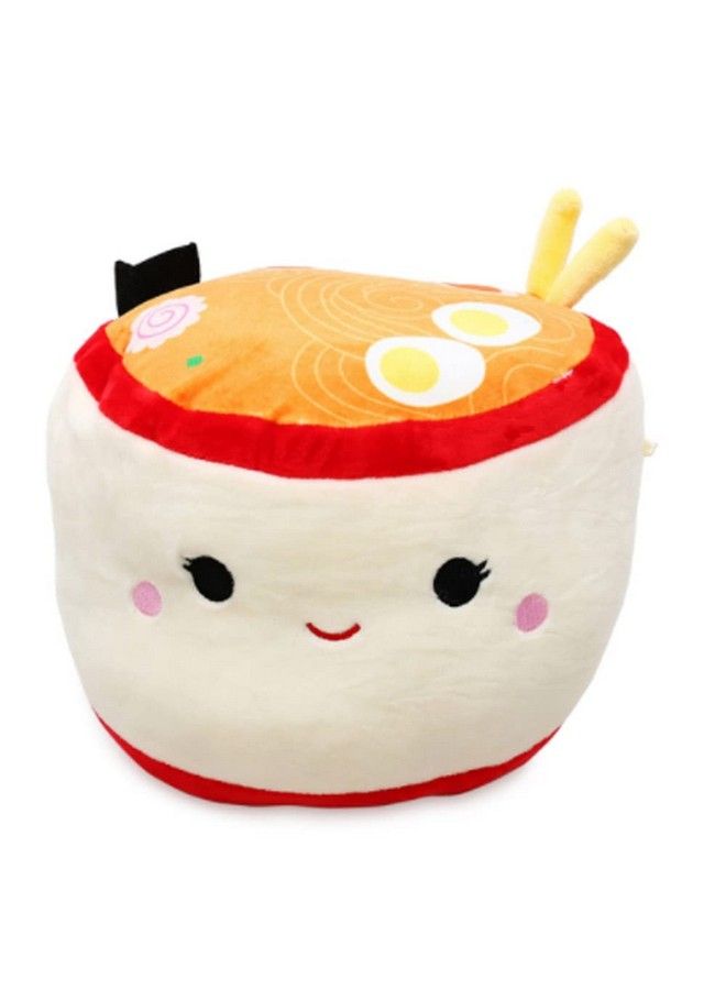 S Oficial Kellytoy Food Plush Toys Soft Plush Animal (8 Inch Raisy Ramen)