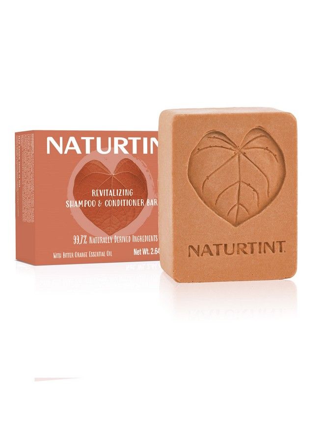 2 In 1 Volumizing Shampoo And Conditioner Bars Ecofriendly (Orange)