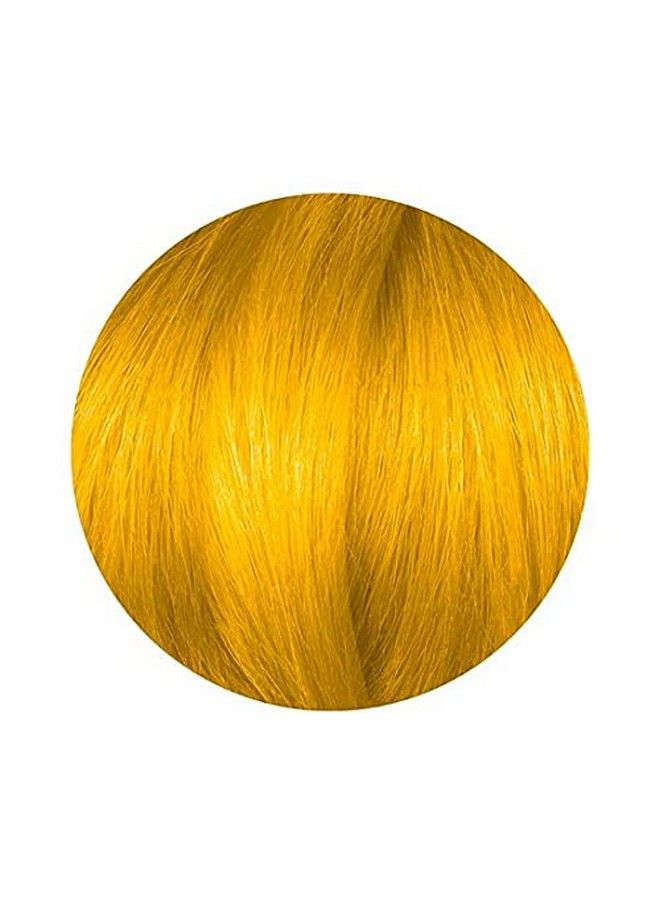 Lemon Drop Semipermanent Hair Color (Yellow) Complete Kit With Bleach & Gloves