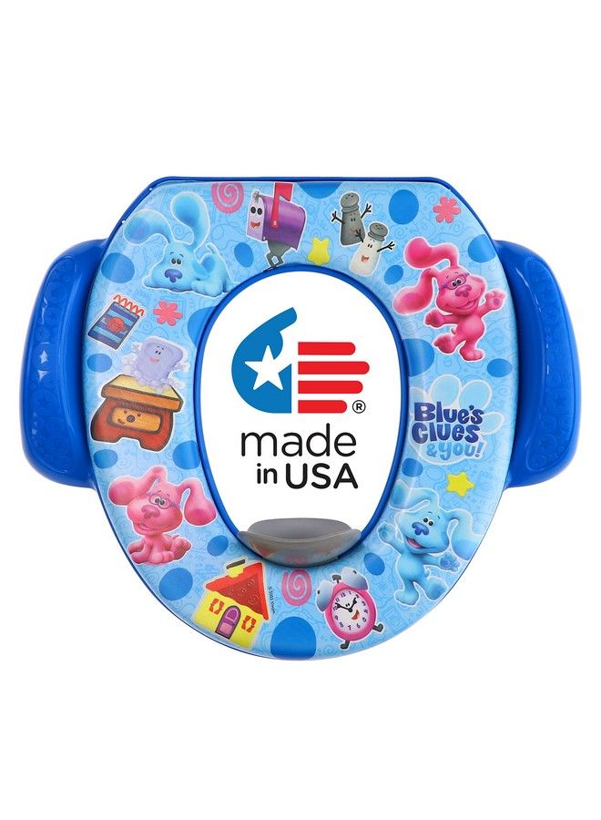 Blue Clues Soft Potty Seat And Potty Training Seat Soft Cushion Baby Potty Training Safe Easy To Clean
