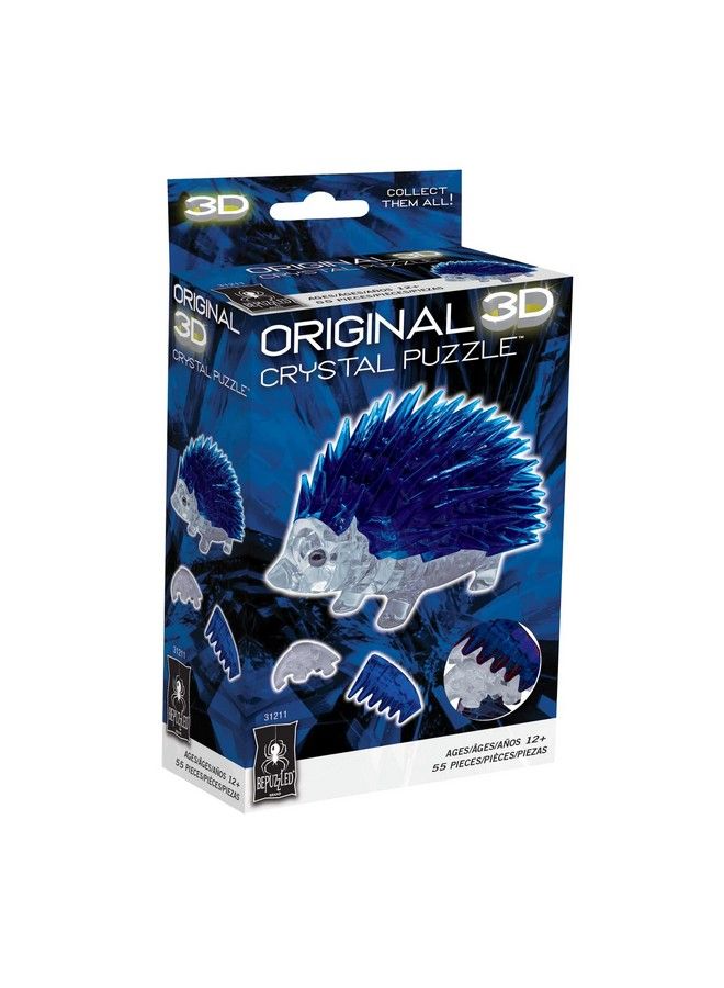 Original 3D Crystal Puzzles ; Hedgehog Standard Original 3D Crystal Puzzle Ages 12 And Up