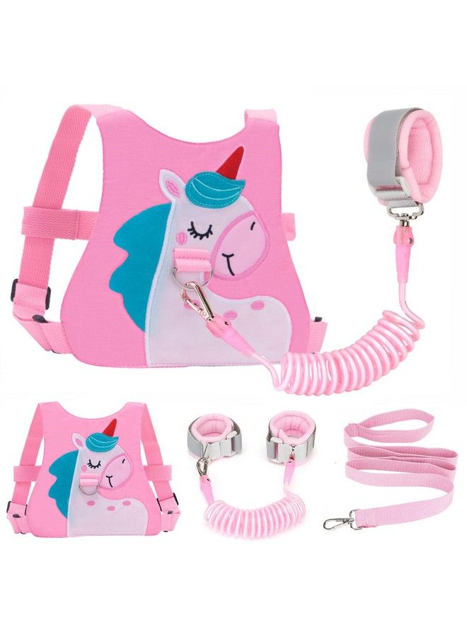 Toddler Harness Leash With Anti Lost Wrist Link Accmor Cute Unicorn Kids Harness Children Leash For Outdoor Travel Adorable Baby Anti Lost Leash Walking Wristband Assistant Strap Keep Babies Close