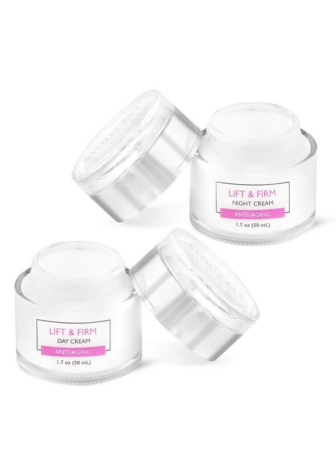 Clinicals Lift & Firm Day & Night Cream Set With Collagen 2 Pack (1.7Oz)