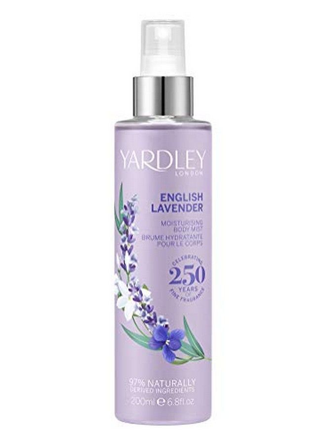 English Lavender Fragrance Mist 6.8Oz (200Ml) Spray For Women Clean