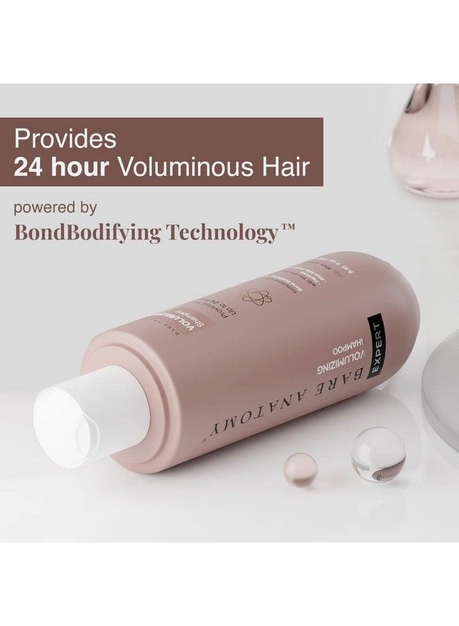 Volumizing Shampoo Voluminous Hair Upto 24 Hours Powered By Peptides & Rich Milk Protein Strong & Bouncy Hair Volume Shampoo For Thin & Flat Hair For Unisex 250Ml