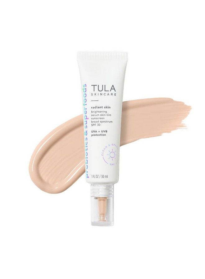 Skin Care Radiant Skin Brightening Serum Skin Tint Spf | Facial Sunscreen Provides Broad Spectrum Spf 30 Protection Tinted Serumlight Formula Brightens And Evens Skin | Shade 04 1.0 Fl. Oz.