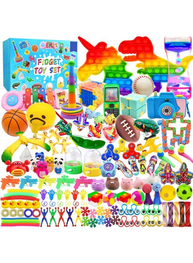 125 Pack Fidget Toys Assortment For Kids 4812Stress&Anxiety Relief Toys For Party Favorstreasure Box Fillersclassroom Prizes Rewardscarnivalpinata Stuffers