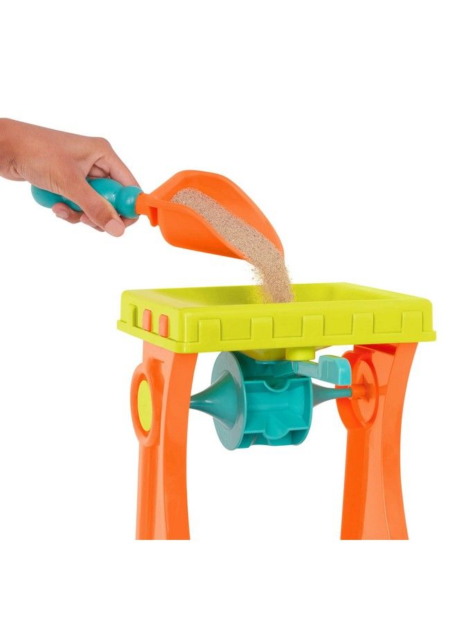 Toys Sandy Sifter Set Sand Mill Playset Toy Sand Mill Dump Truck Shovel Sand & Beach Toys For Toddlers Kids Outdoor Toys 18 Months +