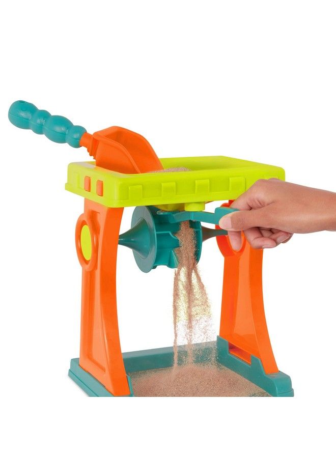 Toys Sandy Sifter Set Sand Mill Playset Toy Sand Mill Dump Truck Shovel Sand & Beach Toys For Toddlers Kids Outdoor Toys 18 Months +