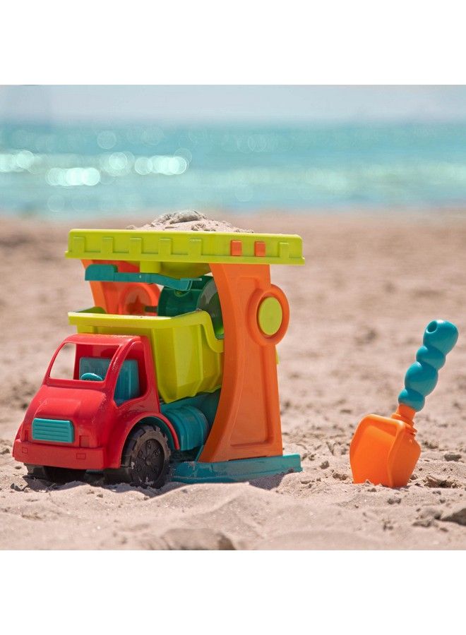 Toys Sandy Sifter Set Sand Mill Playset Toy Sand Mill Dump Truck Shovel Sand & Beach Toys For Toddlers Kids Outdoor Toys 18 Months +